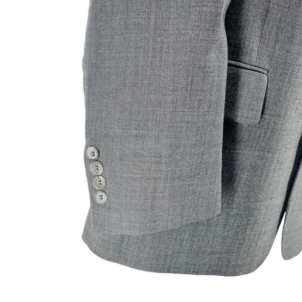 John Weitz Wool Sports Coat Three Button No Vent Full Lining 44L - Picture 5 of 11